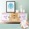 12-Pack Large Mandala Stencils (8.3 x 11.7 in) – Reusable Floral Mandala Painting Templates for DIY Crafts on Walls, Tiles, Furniture, Canvas & Home Decor